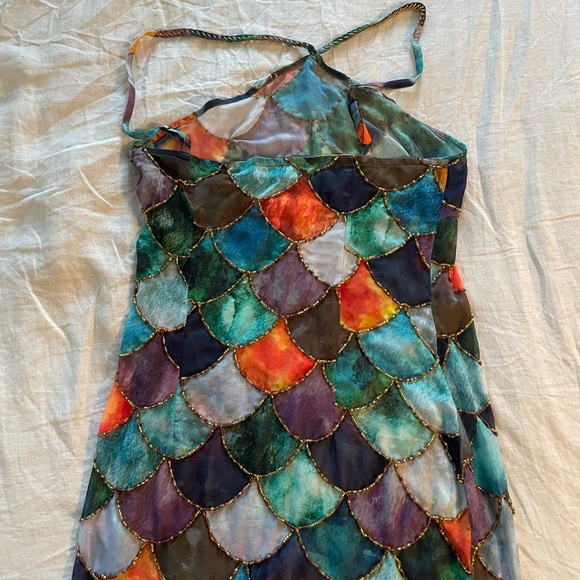 Kilentar Mami Dress - UK8/US 4 Rainbow Fish Mermaid Dress - Picture 7 of 9